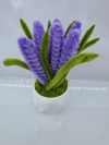 Twisted sticks, colorful balls, wheat ears, finished sunflowers, tulips, simulated flower books, study desk decorations, Teachers' Day decorative small potted plants Application Scenario